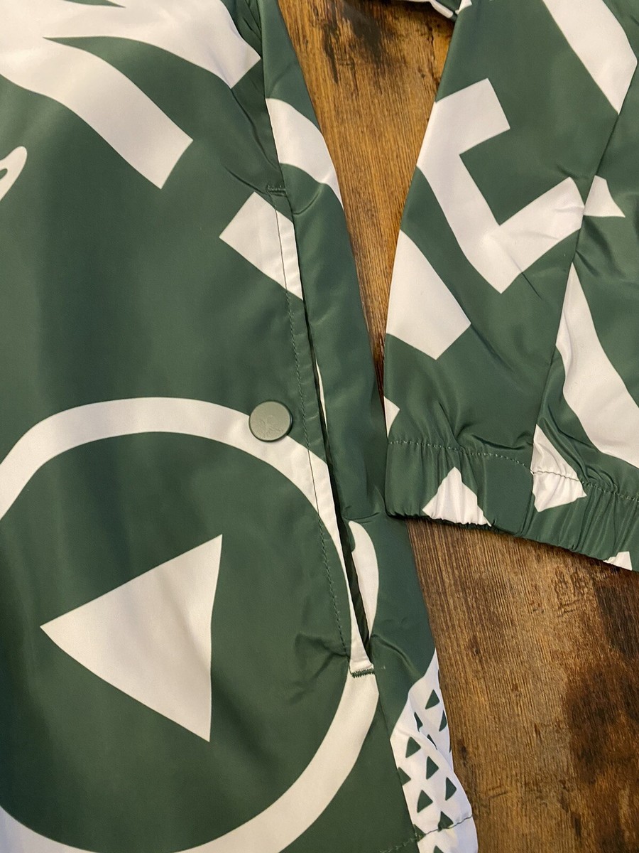 LACOSTE X NETFLIX Printed POLO Jacket Unisex Green & White LACOSTE X NETFLIX Printed POLO Jacket Unisex Green & White