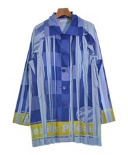 PLEATS PLEASE Bal Collar Coat Blue Total pattern 5 Approx. XXL 2200374955038