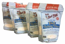 4 Bob's Red Mill 1 to 1 BAKING FLOUR Gluten Free 22 oz bags 06/19/2026 (Y4)