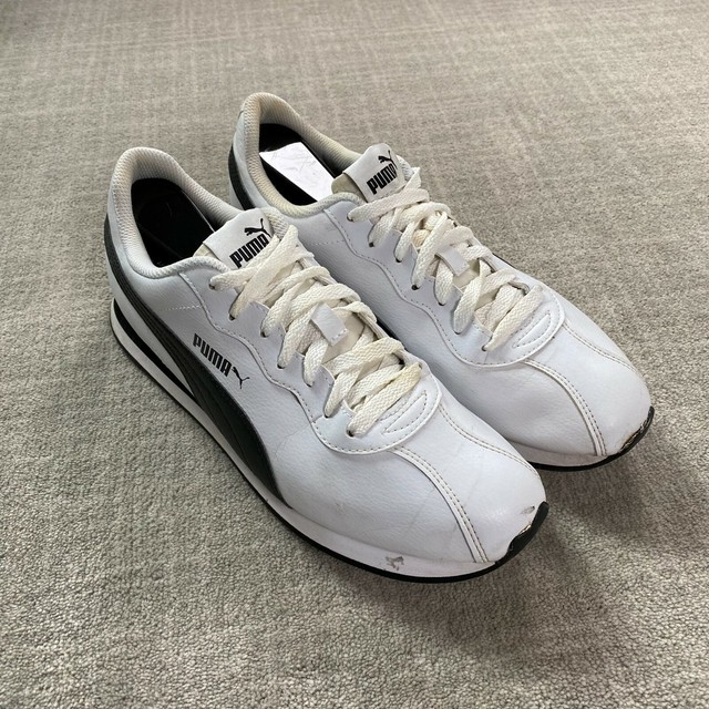 Size 10 - PUMA Turin 2 White Black for 