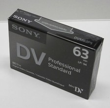 1 Sony Pro ZR50MC ZR Mini DV camcorder video tape for Canon ZR400 ZR45MC ZR500