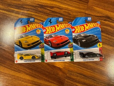 2025 & 2026 Hot Wheels Ferrari F40 Competizione Lot Of 3 Cars | eBay