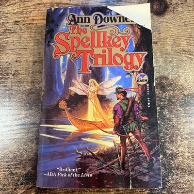 The Spellkey Trilogy by Ann Downer 1995 Baen Books Paperback Fantasy