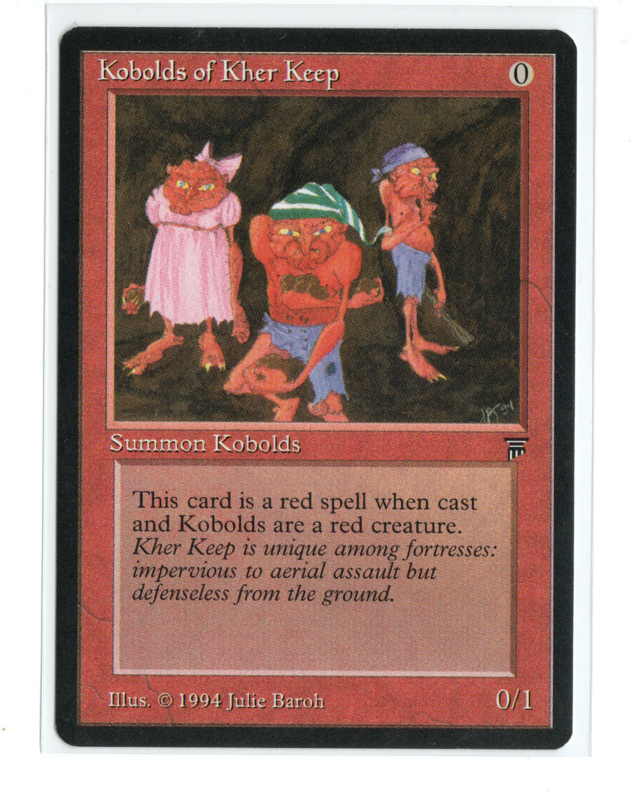 MTG - Kobolds of Kher Keep - Normal - Legends - LP