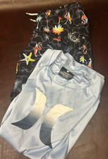 Boys Size L Swim Trunks Swim Top by Hurley - preowned