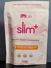 IDLife Slim+ Healthy Weight Management Clementine Crush 15 Sticks - New! ID Life