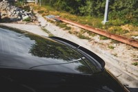 Maxton Design Heckspoiler Lippe Passend FüR Porsche Panamera Turbo 970 FL Schwar