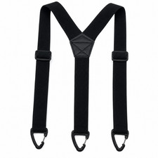 Heavy Duty Elastic Suspenders for Men Trouser Pants Braces Strap Work Belt