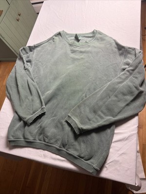 Vintage 90s Authentic Pigment Sweatshirt Mens Large Made In Russia RR Donnelley