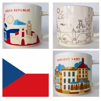 Starbucks Tasse Mug You Are Here 14 fl oz Czech Republic   CZ NEU Auswahl