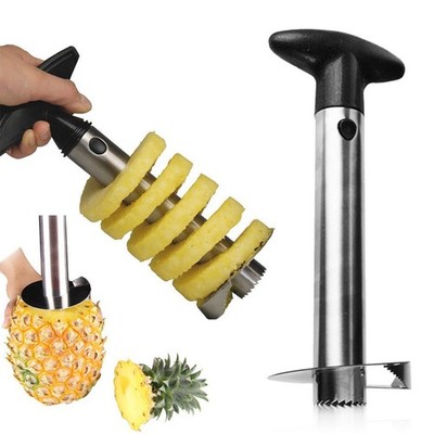 Pineapple Corer Slicer Peeler Cutter Stainless Steel Sliver Kitchen Fruit Tools