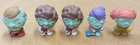 ZOMBIE ZITY LOT OF 05 FIGURES 90s-00s approx 3 cm