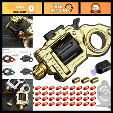 Tactical Fidget Toy Gun with 40 Soft Bullets  Target - Stress Relief EDC Clicke