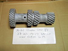 Oem Gm Muncie M21 Transmission Cluster Gear R27-22-19-17 Close Ratio 78 63-1965
