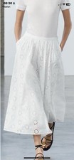 Gorgeous NWOT ZARA Sold Out Broderie Anglaise Maxi/Midi Skirt large ❤️