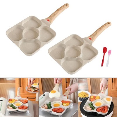 5-Tassen-Eierpfanne, antihaftbeschichtete Mini-Pfannkuchenpfanne zum Kochen