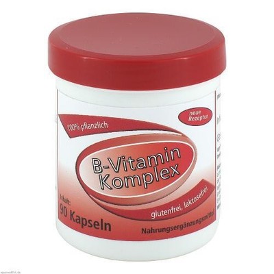 B-VITAMIN Komplex 100% pflanzlich Gerimed Kapseln 90 St