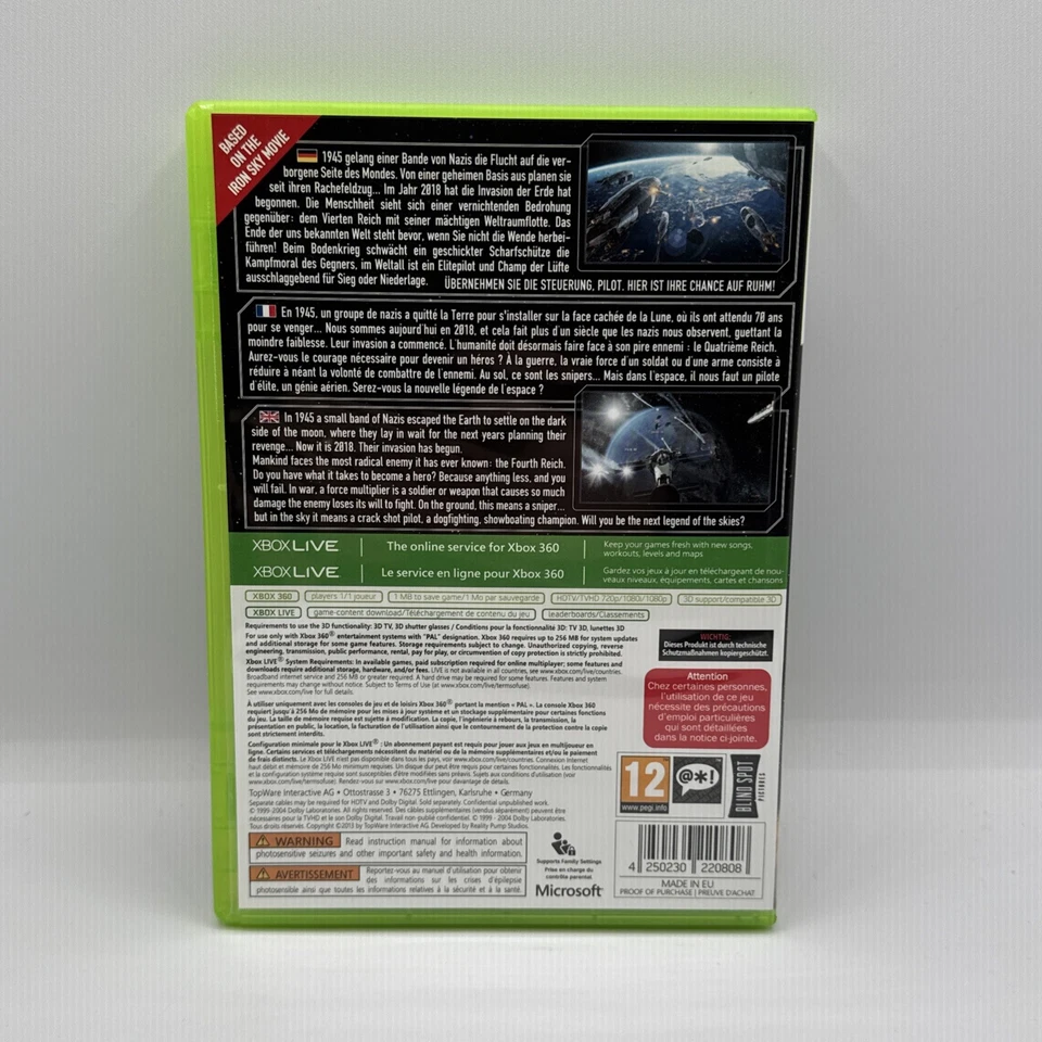 Iron Sky Invasion - Microsoft Xbox 360  UK  PAL  Release | US Seller | MINT - Image 2 of 4