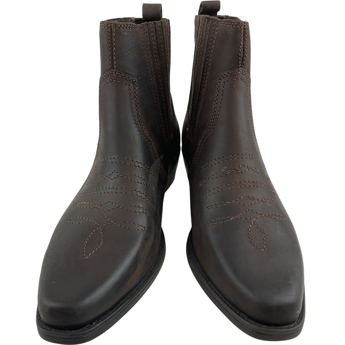 Leather Chelsea Wrangler Chelsea Boots Wrangler Men's Brown