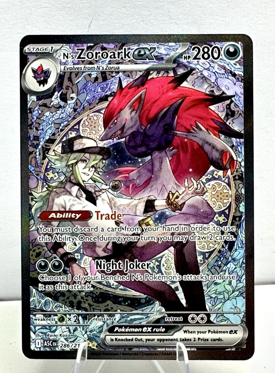 N's Zoroark Ex Pokémon TCG Cards for sale | eBay