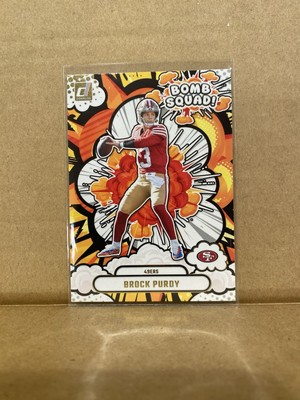 2025 Panini Donruss - Bomb Squad - Brock Purdy #BS-BPY