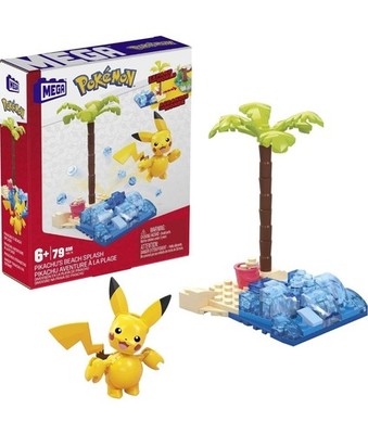 Mega Construx Pokemon Pikachus Strandtag HDL76 - NEU/OVP