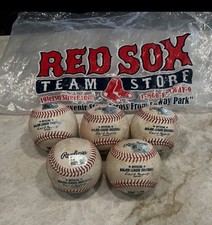 1 Game Used Baseball From Iconic Fenway Park Texas Rangers @ Red Sox 8/12/24