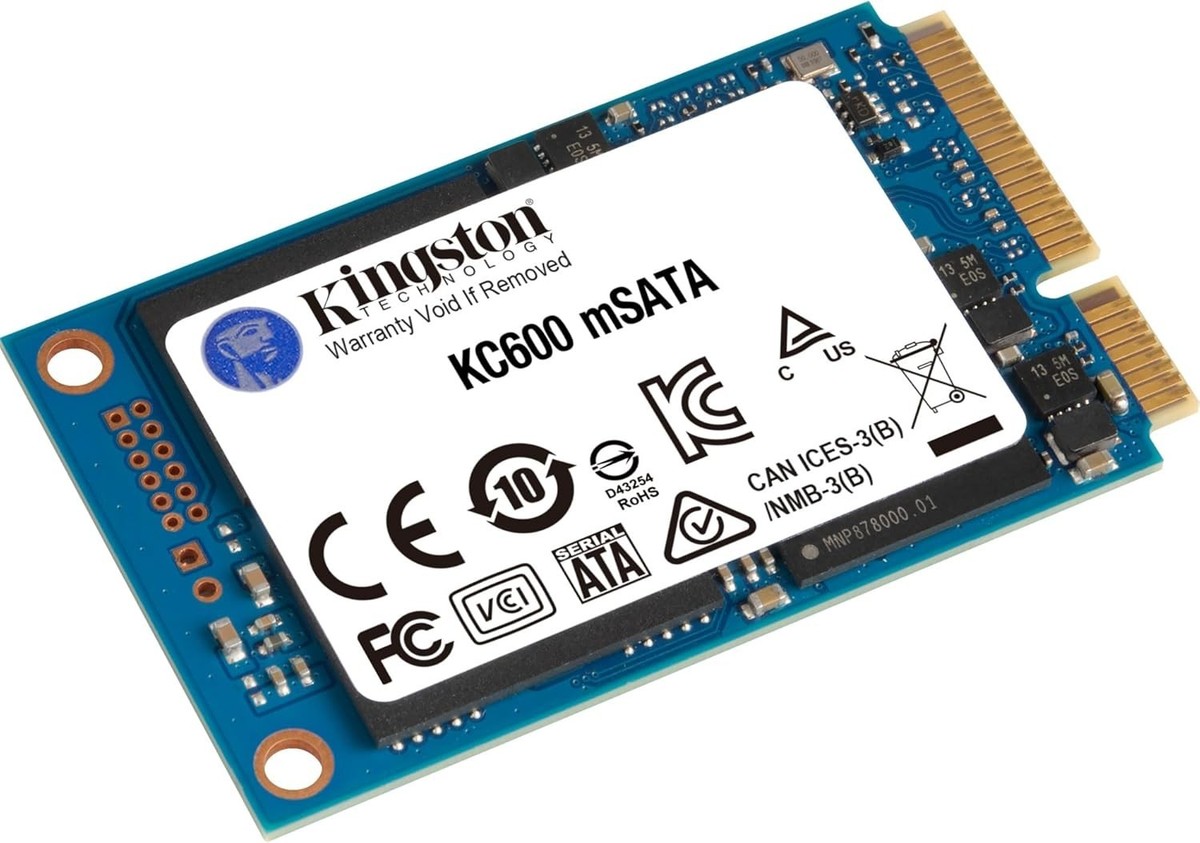 内蔵型SSD mSATA 1TB SSD SK600 Kingston KC600 1TB Solid State Drive, mSATA Internal, (SATA/600