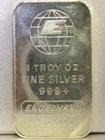 Engelhard 1 ounce Fine .999 Silver Bar FF 45469