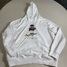 POLO RALPH LAUREN BEAR Ski Mens Hoodie Sweats...