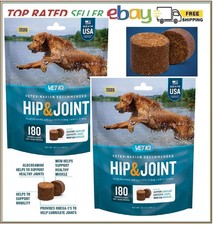 2 PACK VetIQ Maximum Strength Hip Joint Chews Supplement for Dogs 180ct 360ct 