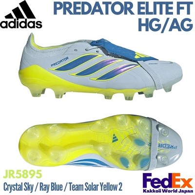 adidas Soccer Cleats PREDATOR ELITE FT HG/AG Crystal Sky JR5895 2026 NEW