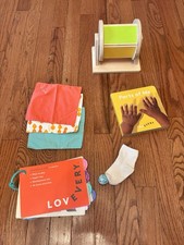 Lovevery The Senser Play Kit Months 5-6 Lovevery Wooden Toys Rainbow Spinner