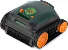 Robotic Pool Cleaner with Smart Navigation and Treads