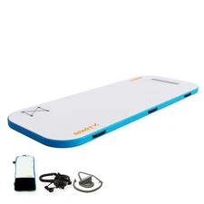 Inflatable Floating Dock for Lakes - (6' x 12') Large Floating Platform Lake ...