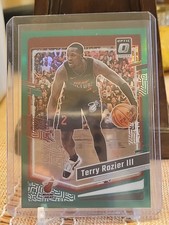 2023-24 Panini Donruss Optic - Terry Rozier III #86 Green Prizm # 3/5 MIAMI HEAT