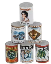 Mayberry Street Miniatures Miniature Canned Goods New