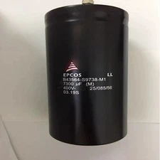 1PCS EPCOS inverter aluminum electrolytic capacitor B43564-S9738-M1 400V 7300UF
