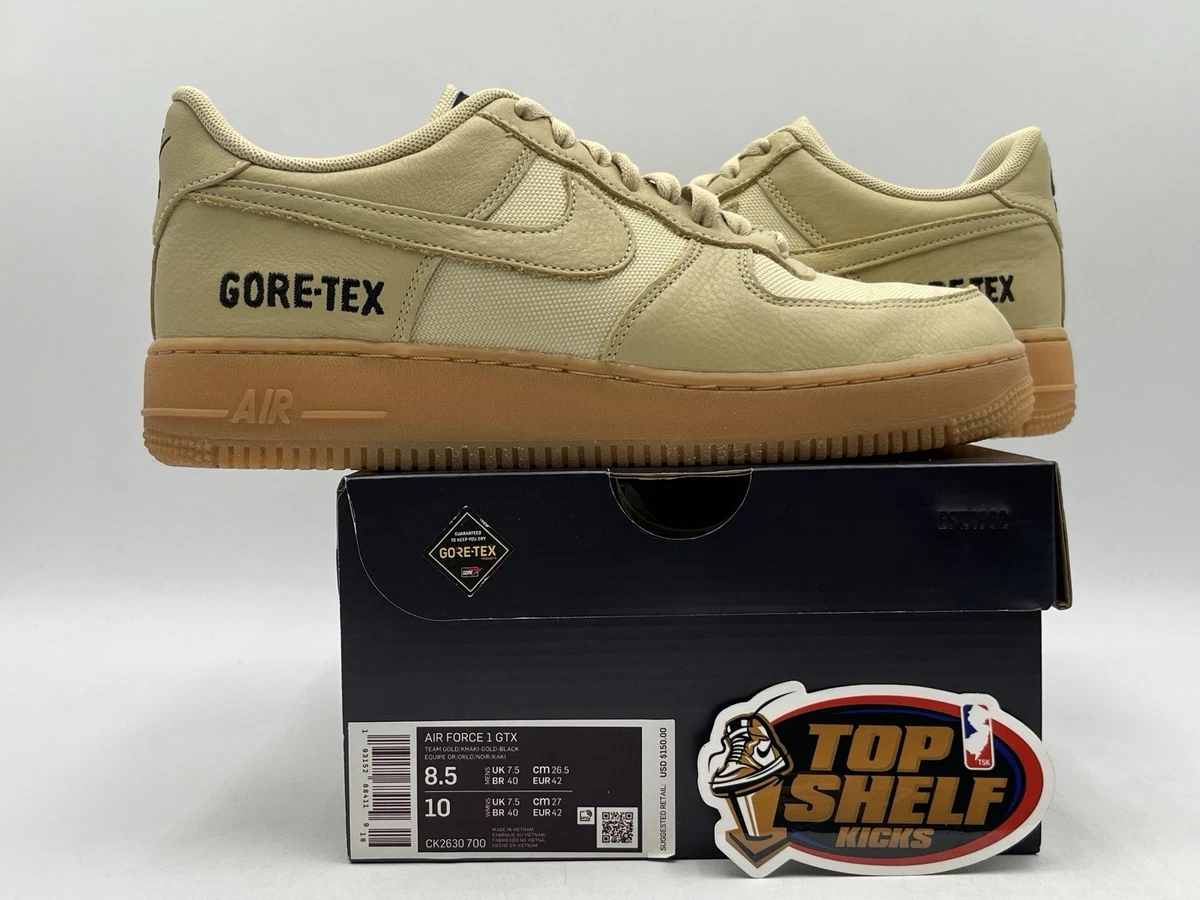Nike Gore-Tex x Air Force 1 Low Gold | eBay
