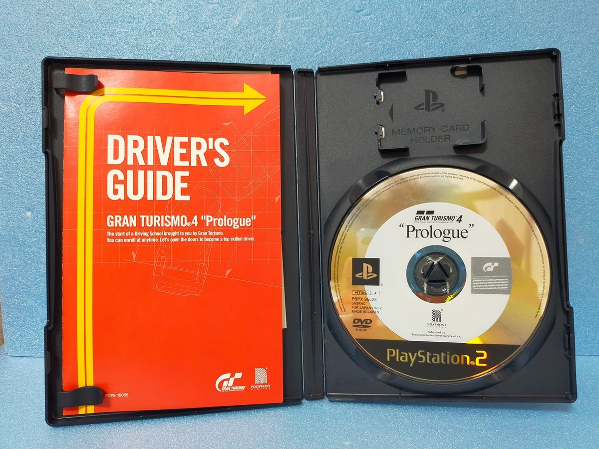 家庭用ゲームソフト GRAN TURISMO 4 "Prologue" cm3dmju Gran Turismo 4 Prologue (Sony PlayStation 2, 2003) for sale