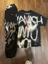 Lady Gaga Tour Merch Mayhem Ball size L Vanish Into You Set ERROR PRINTS