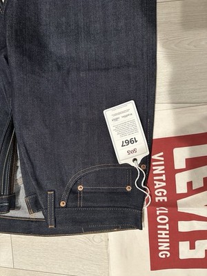 LEVI'S 1967 ® 505-0217 LVC Rigid Selvedge Levis Vintage Clothing