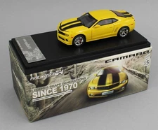 1:64 FINE WORKS *YELLOW* Chevrolet Camaro Diecast *HIGH DETAILED* Bumble Bee NIB