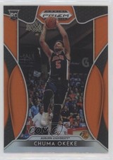 2019-20 Panini Prizm Draft Picks Orange Prizm Chuma Okeke #17 Rookie RC ln4
