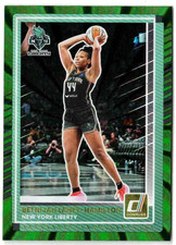 BETNIJAH LANEY-HAMILTON 2025 Panini Donruss WNBA #59 NY Liberty GREEN LASER!