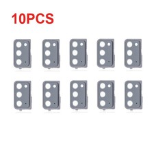 10PCS Back Camera Lens frame With Cover Bezel For Samsung Galaxy Note 20 Gray