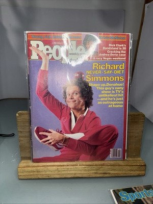 NOV 2 1981 PEOPLE magazine ) - RICHARD SIMMONS,Nadia Comaneci