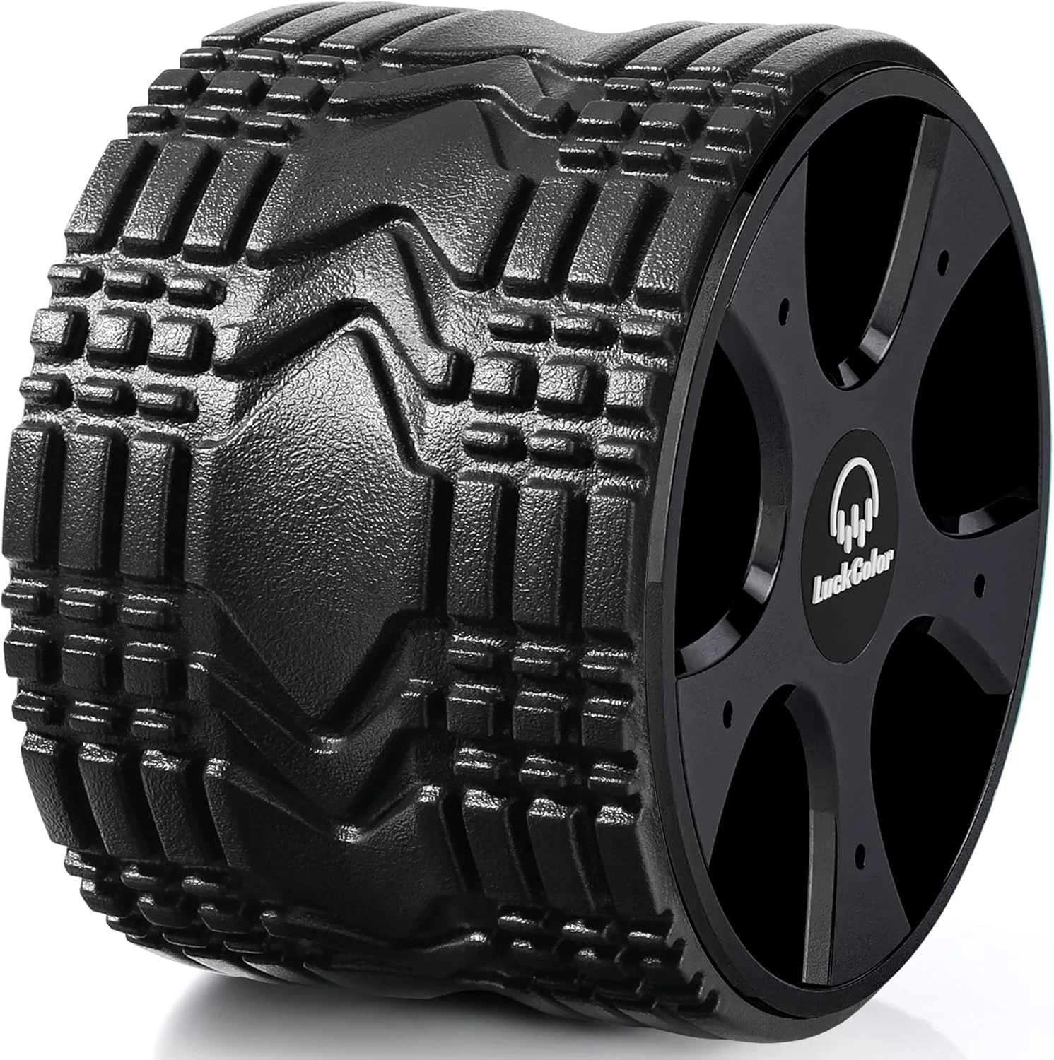 10 Inch Back Roller Yoga Wheel Muscle Massage Trigger Point Therapy solid 880lbs