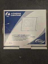 Lithonia Lighting Exit Sign With Battery Backup