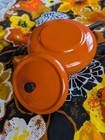 Mid-Century Modern Vintage Cookware Collectable Alpine Orange Fondue Pot — photo 4
